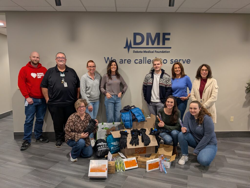 Donations from Churches United at DMF Campus - Fargo, ND